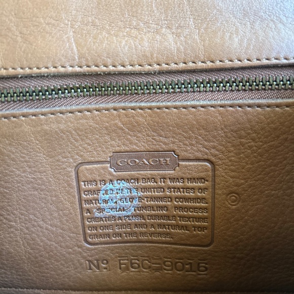 Coach Vintage Convertible Backpack Leather & Suede - Picture 8 of 8